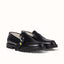 Vibram Black Carrarmato Lug Loafer - Men's