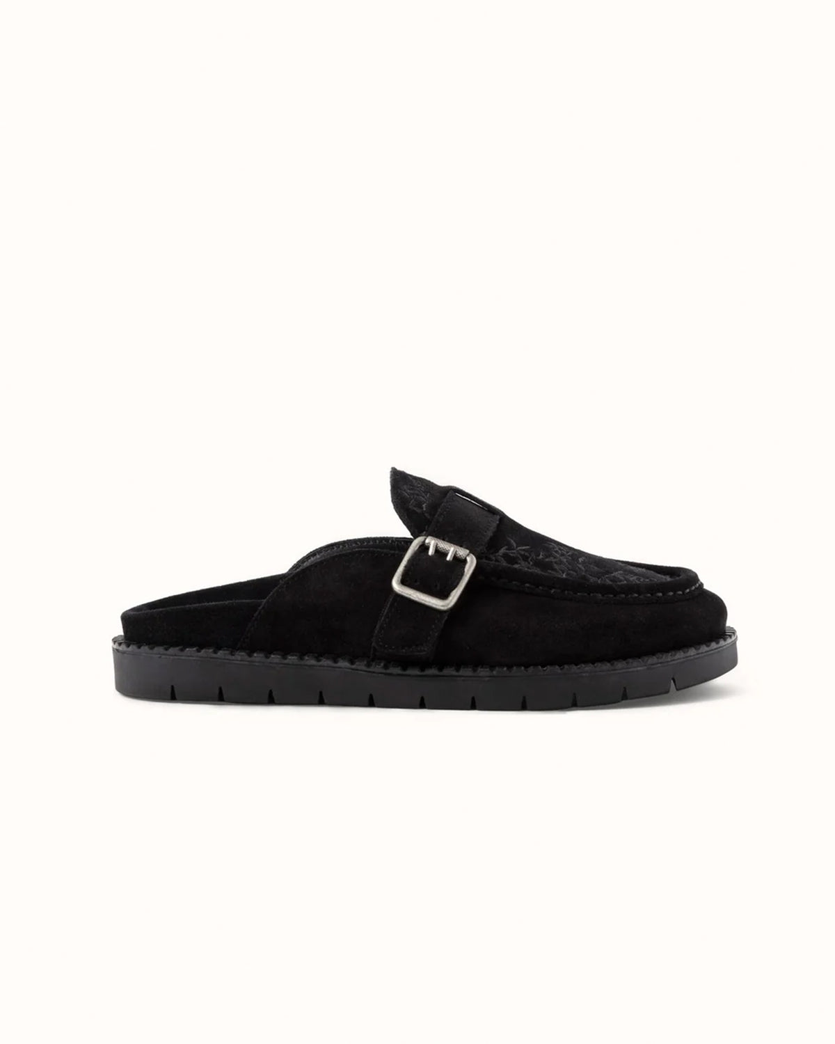 Winston Black Vine Mule - Women's
