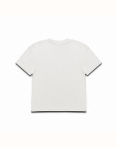 I Kiss NY Vintage White Baby Tee - Women's