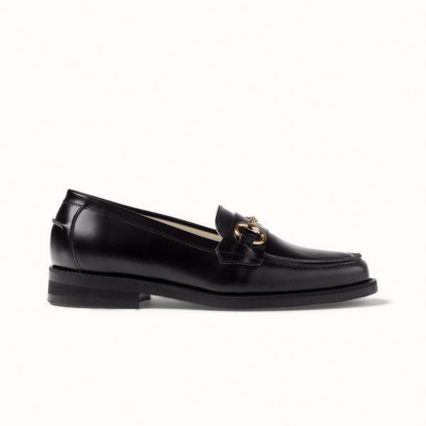 Wilde Black Bit Loafer - Women's
