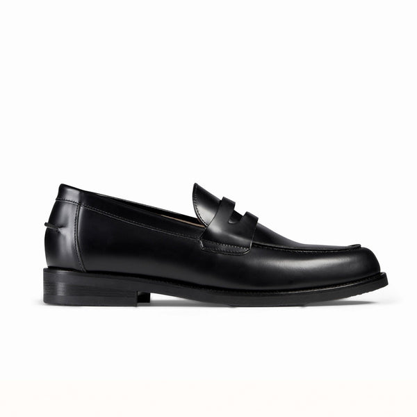 Wilde Black Penny Loafer - Men's