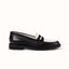 Wilde Black + White Penny Loafer - Women's