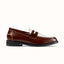 Wilde Chestnut + White Penny Loafer - Men's