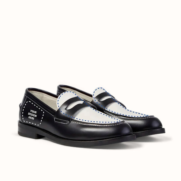 Wilde Hand-Painted Penny Loafer - Men's