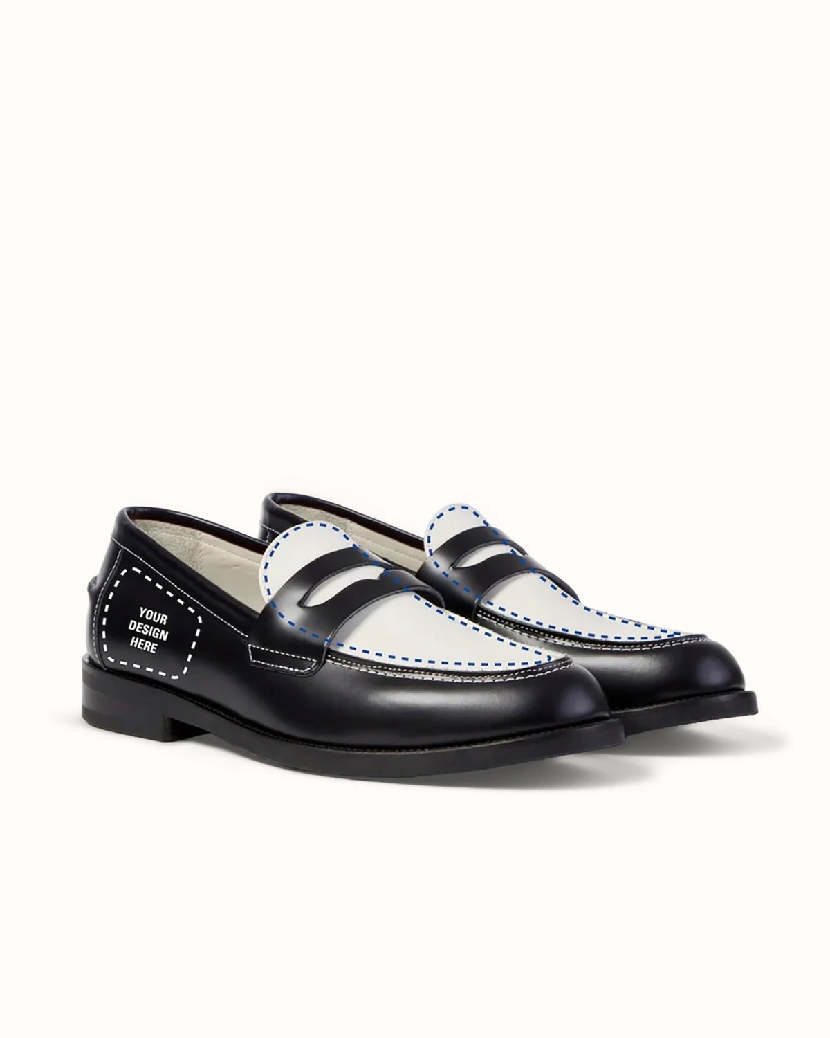 Wilde Hand-Painted Penny Loafer - Men's