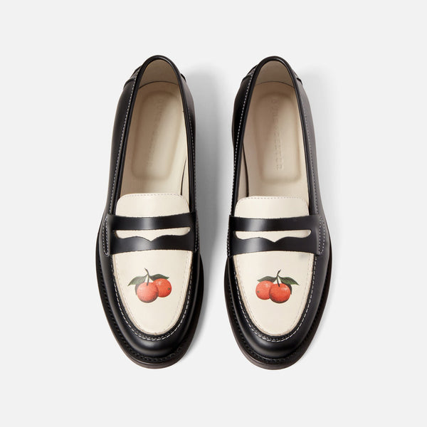 Wilde Orange Penny Loafer - Women's