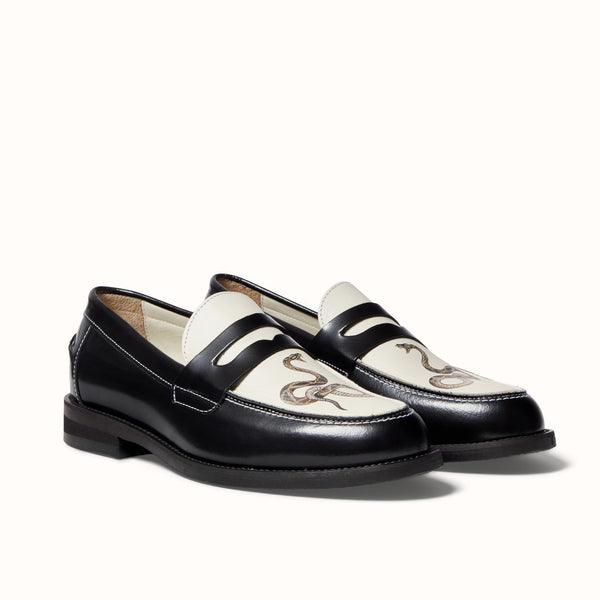 Wilde Snake Penny Loafer - Men's
