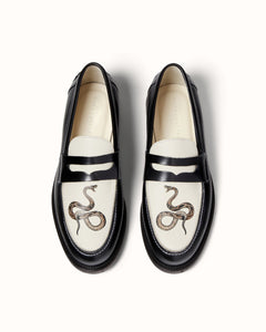 Wilde Snake Penny Loafer - Men's