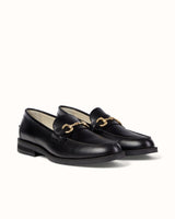 Wilde Black Bit Loafer - Men's