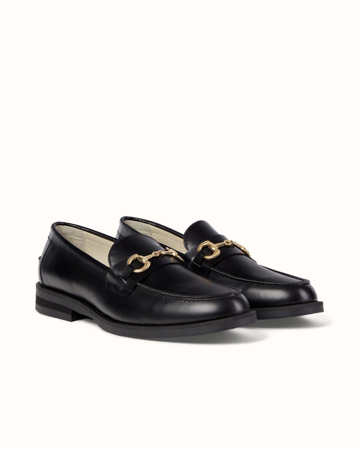 Wilde Black Bit Loafer - Men's