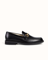 Wilde Black Bit Loafer - Men's