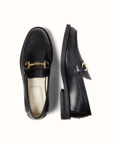 Wilde Black Bit Loafer - Men's