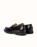 Wilde Black Bit Loafer - Men's
