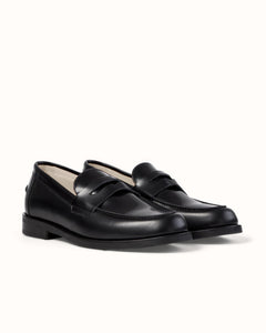 Wilde Black Penny Loafer - Men's