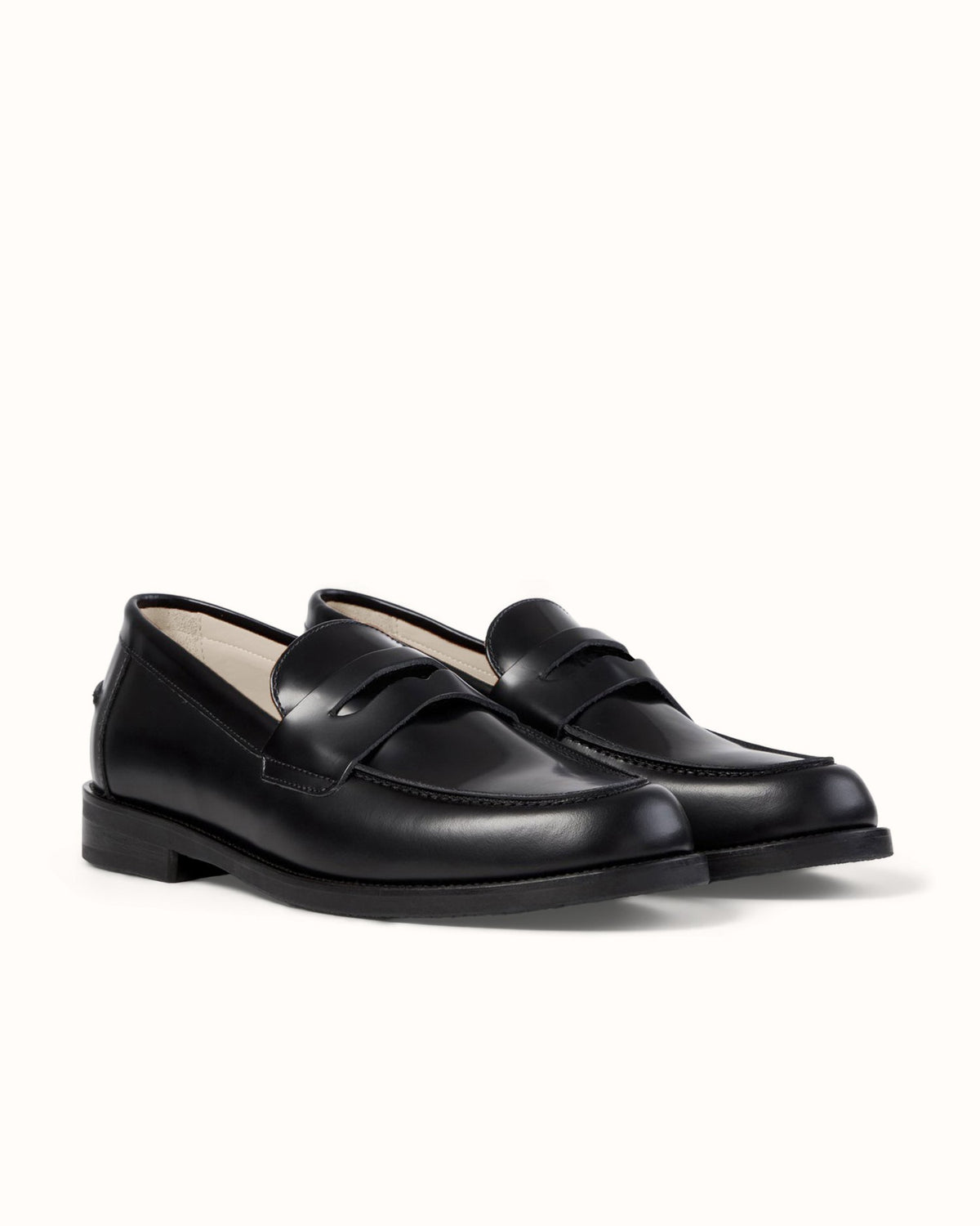 Wilde Black Penny Loafer - Men's