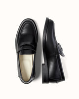 Wilde Black Penny Loafer - Men's