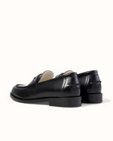 Wilde Black Penny Loafer - Men's
