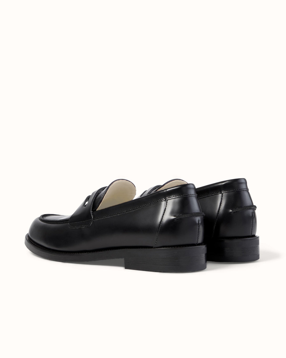 Wilde Black Penny Loafer - Men's