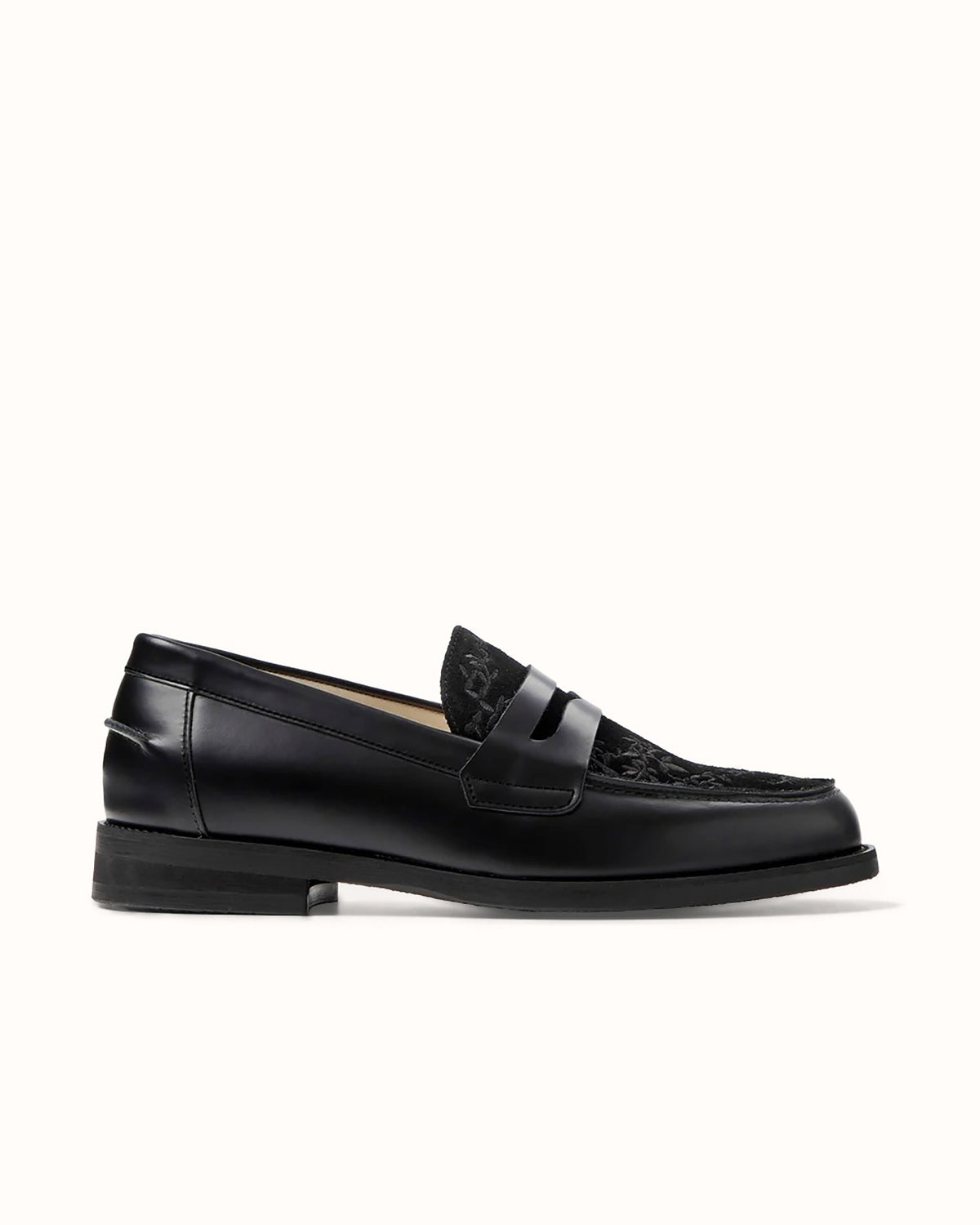 Wilde Black Vine Penny Loafer - Men's