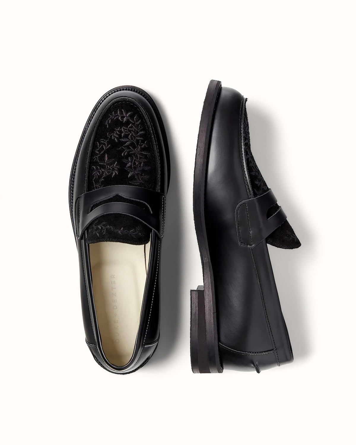 Wilde Black Vine Penny Loafer - Men's
