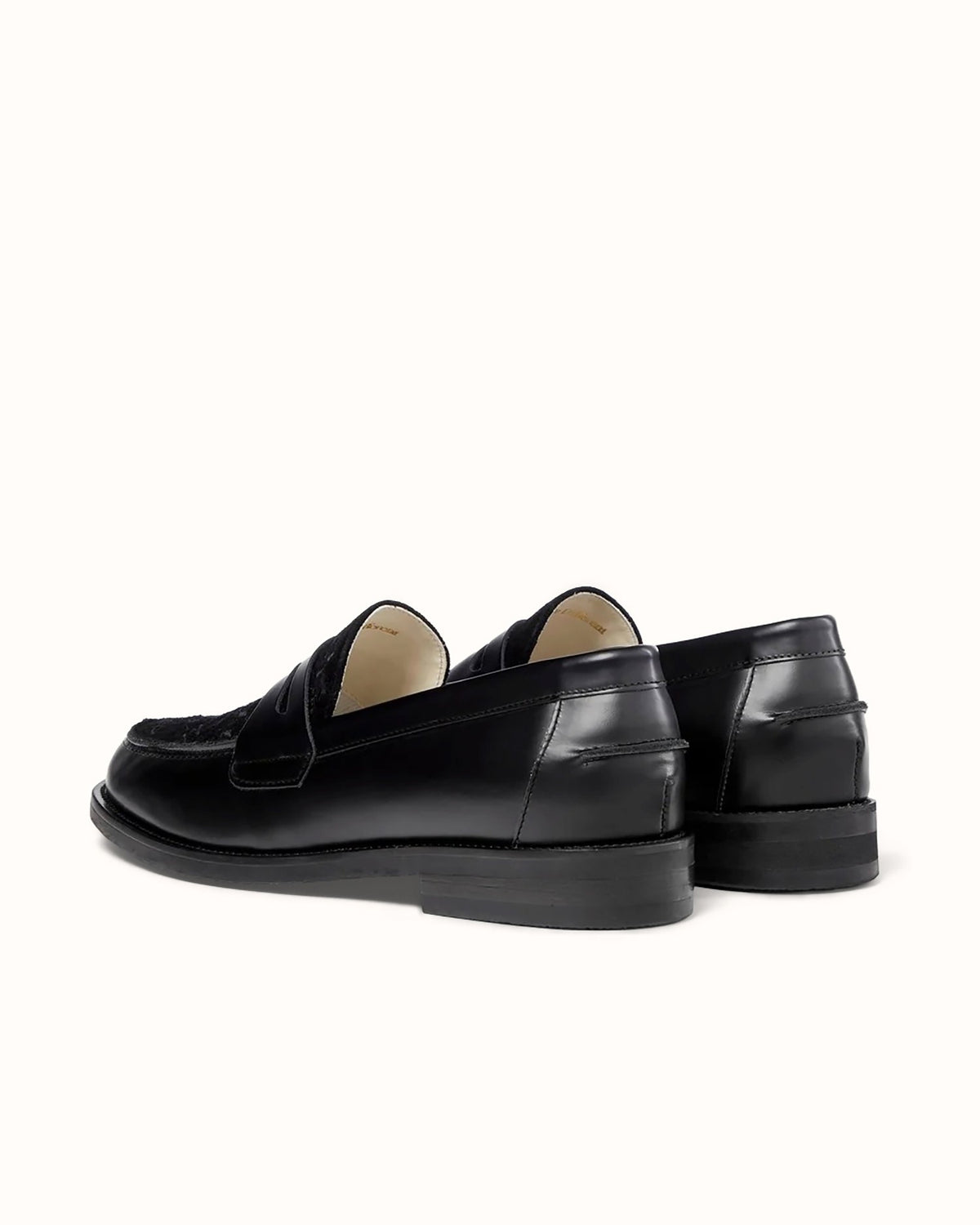 Wilde Black Vine Penny Loafer - Men's