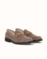 Wilde Brown Corduroy Bit Loafer - Men's