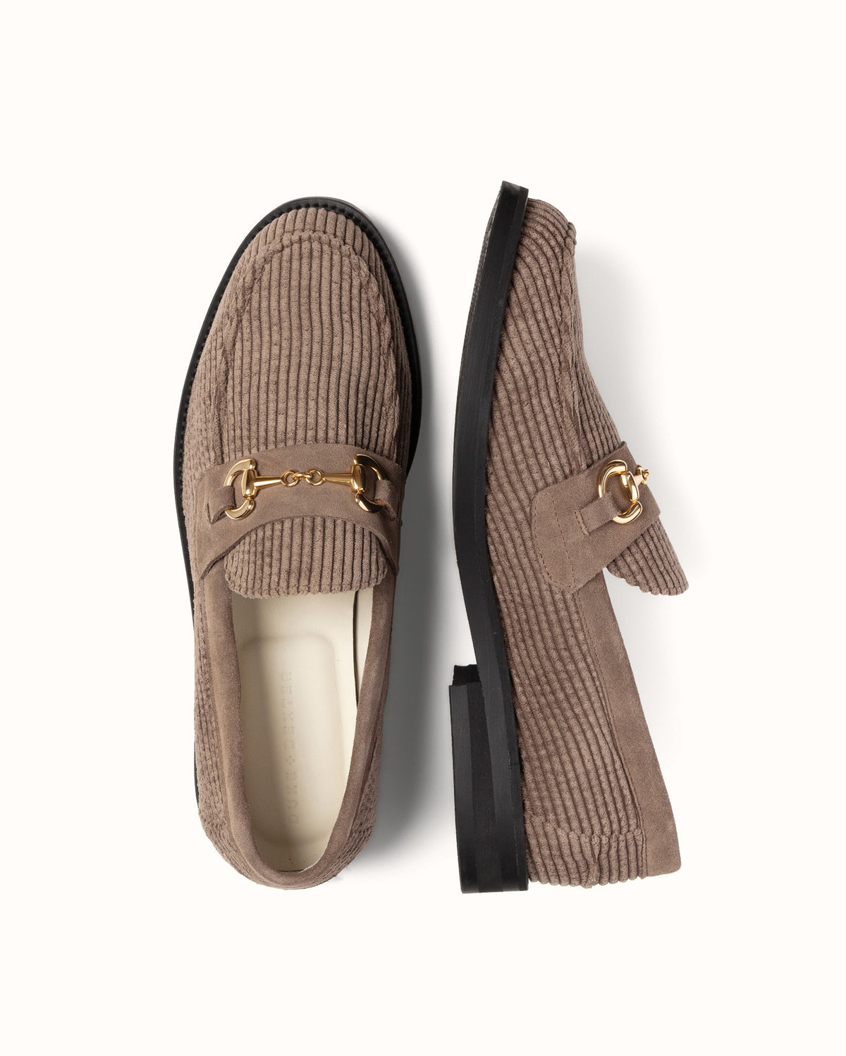 Wilde Brown Corduroy Bit Loafer - Men's