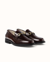 Wilde Buffed Burgundy Plus Bit Loafer - Men's