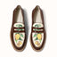 Wilde Chestnut Lemon Raffia Penny Loafer - Men's