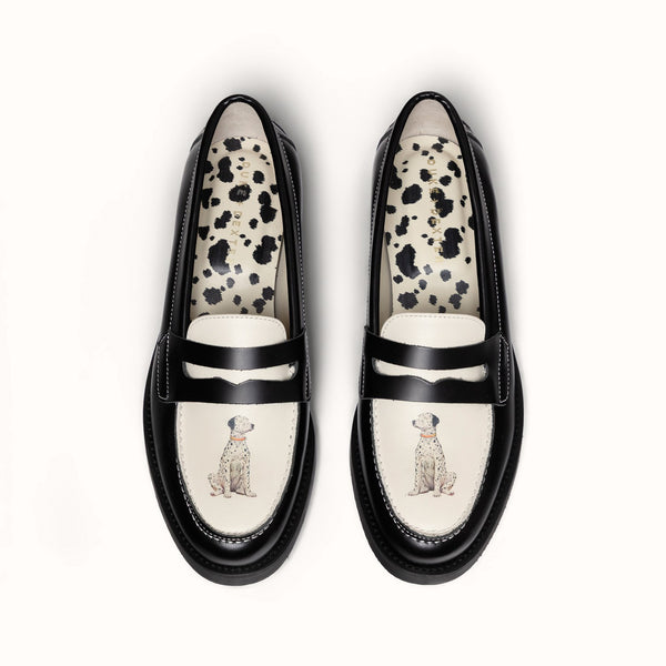 Wilde Dalmatian Penny Loafer - Women's