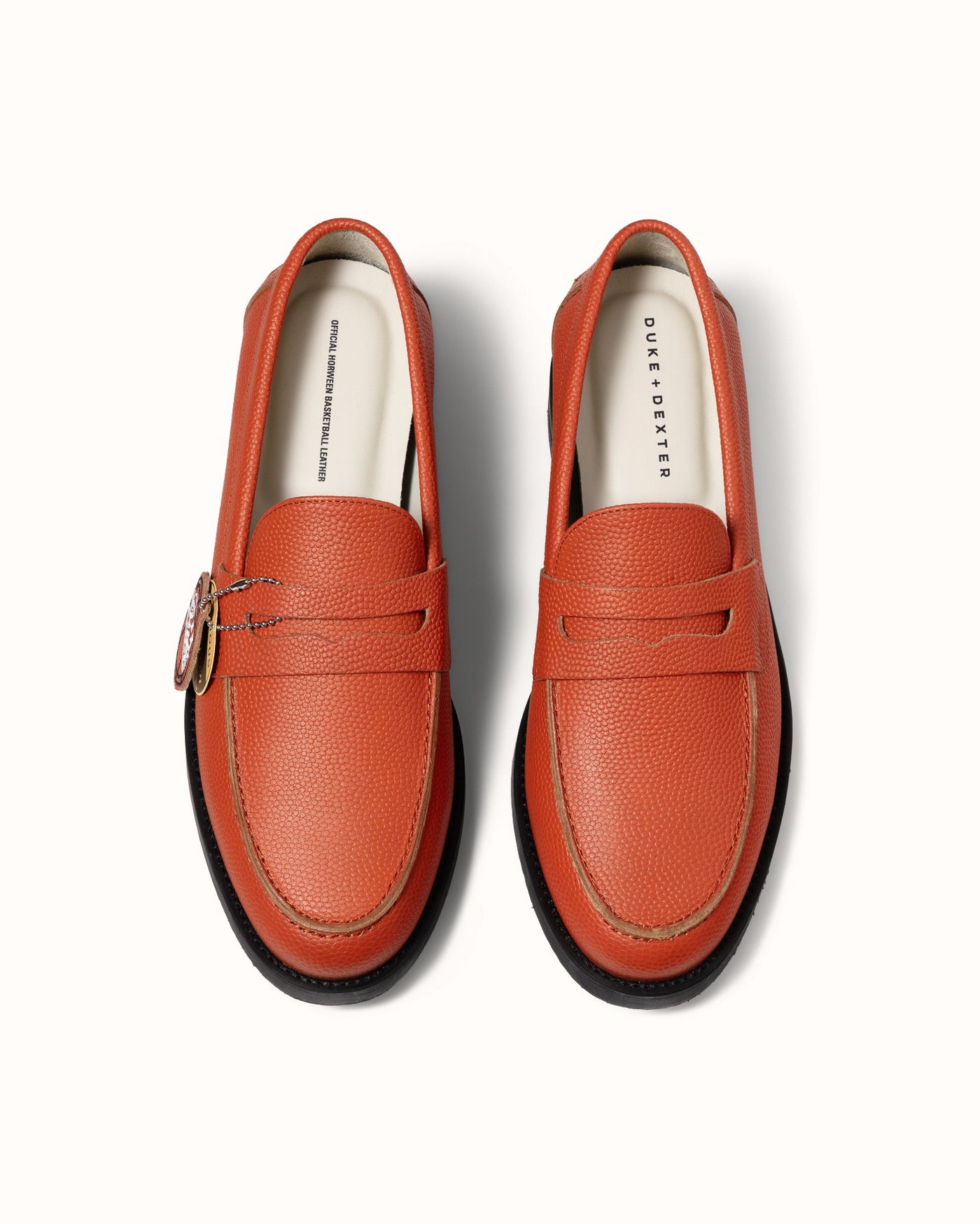 Wilde Duke Orange Basketball Penny Loafer - Men's | DUKE + DEXTER