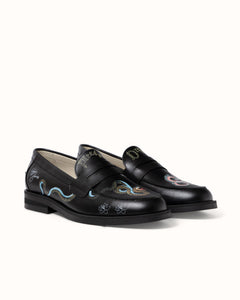 Wilde Pleasant Dreams Snake Penny Loafer - Men's