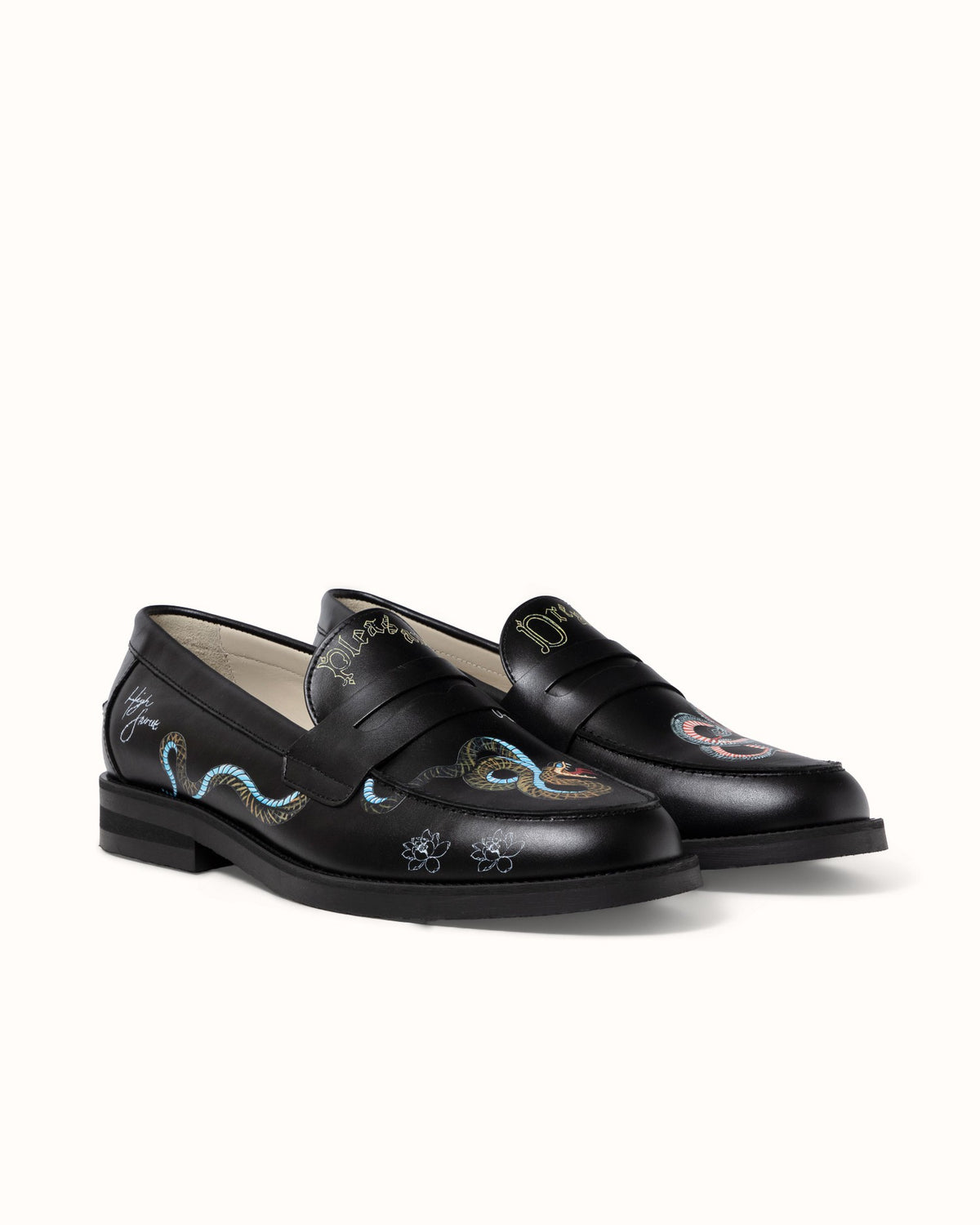 Wilde Pleasant Dreams Snake Penny Loafer - Men's