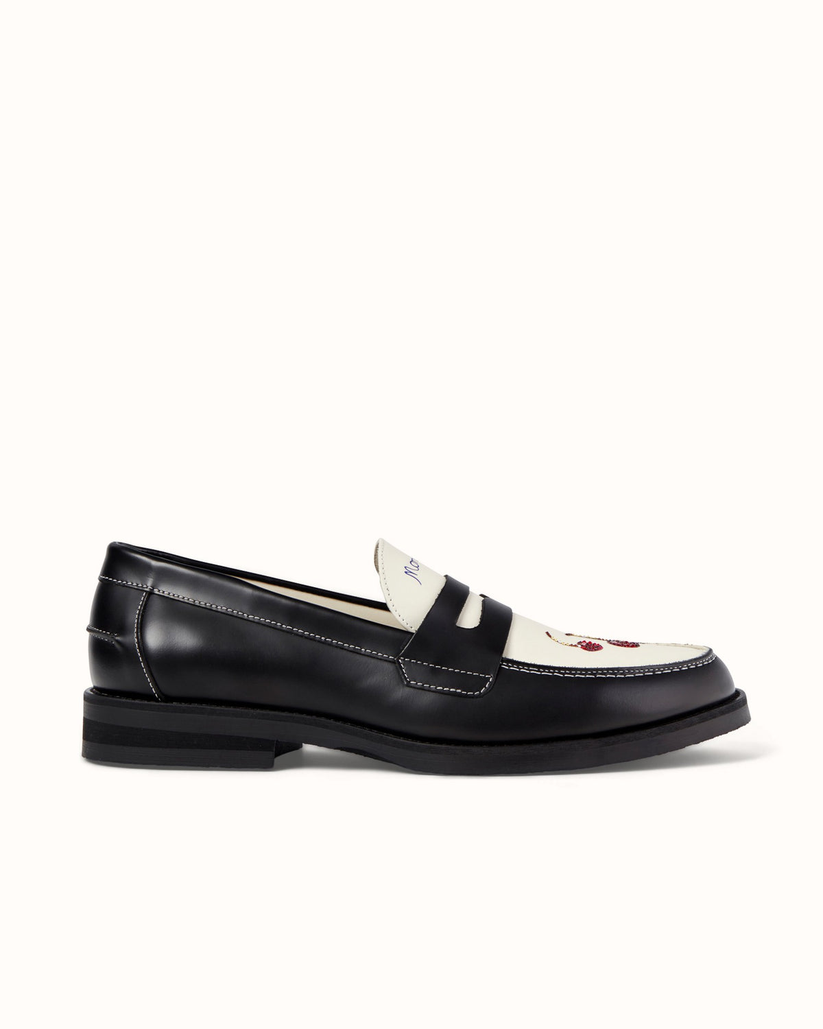 Wilde Swarovski Crystals Cherry Penny Loafer - Men's