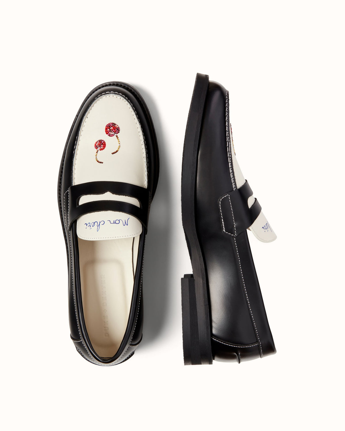 Wilde Swarovski Crystals Cherry Penny Loafer - Men's