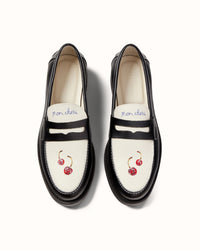 Wilde Swarovski Crystals Cherry Penny Loafer - Men's