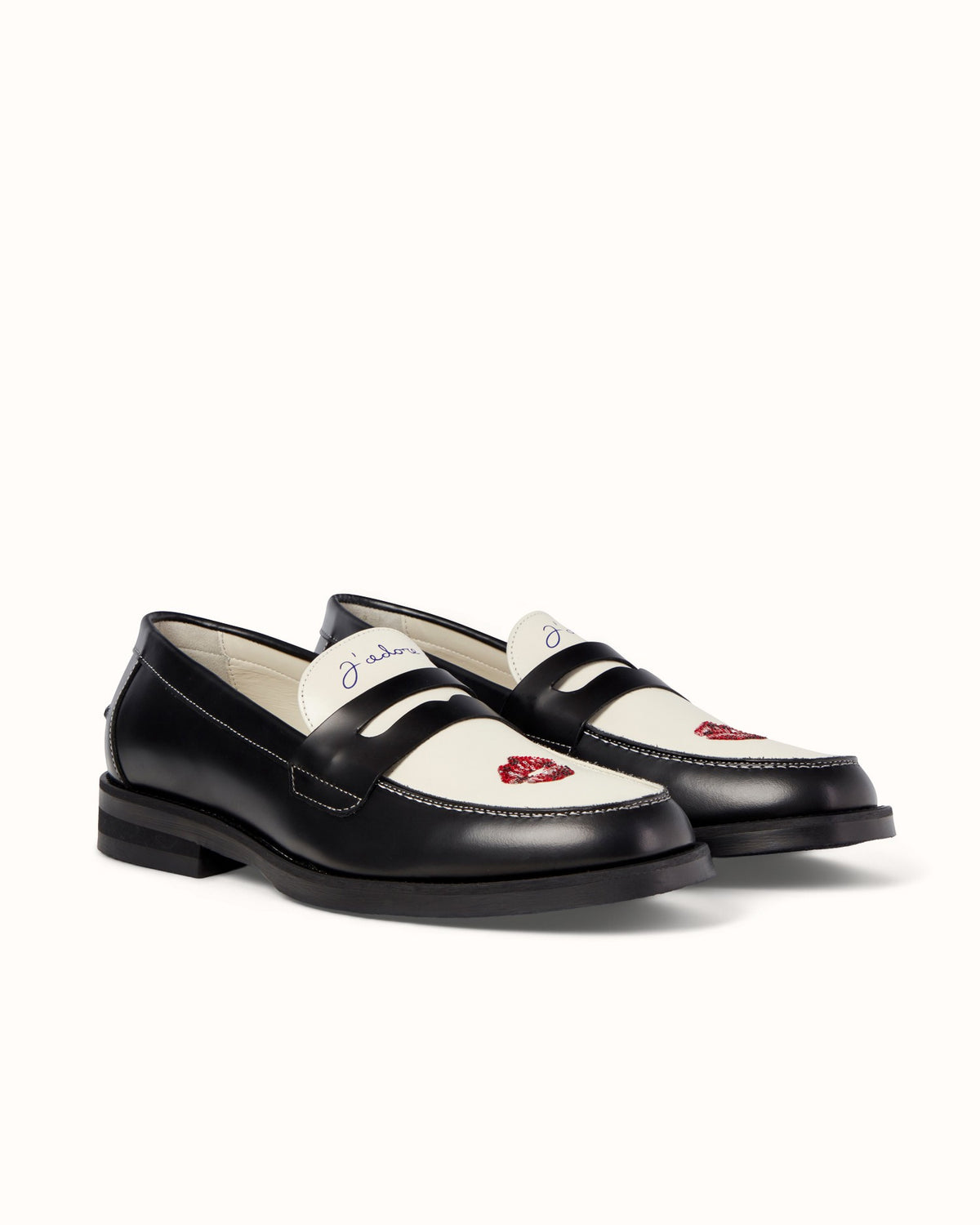 Wilde Swarovski Crystals Kiss Penny Loafer - Men's