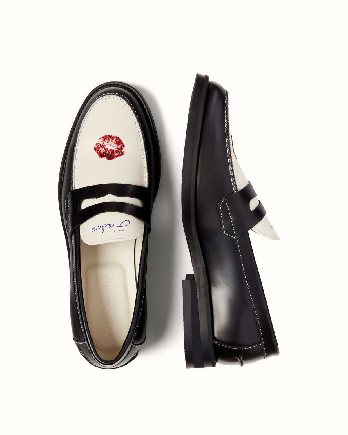 Wilde Swarovski Crystals Kiss Penny Loafer - Men's