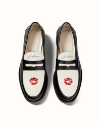 Wilde Swarovski Crystals Kiss Penny Loafer - Men's