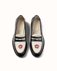 Wilde Swarovski Crystals Kiss Penny Loafer - Women's