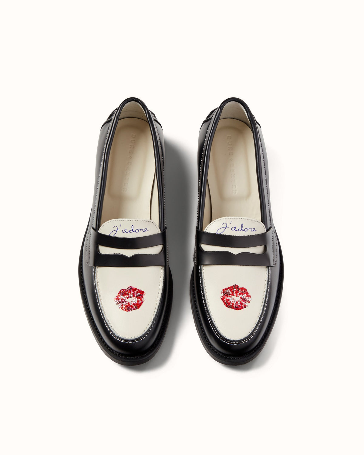 Wilde Swarovski Crystals Kiss Penny Loafer - Women's