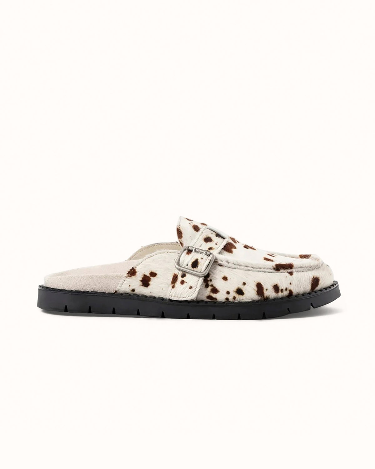 Winston Brown Cow Mule - Men's