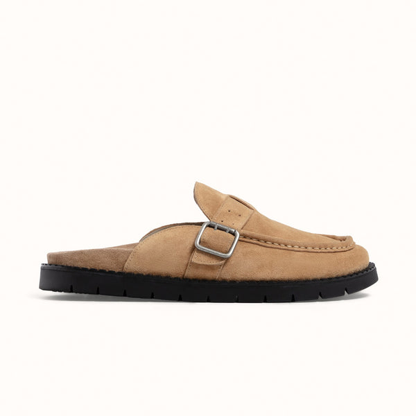 Winston Mocha Suede Mule - Men's | DUKE + DEXTER