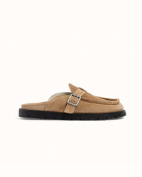 Winston Mocha Suede Mule - Women's