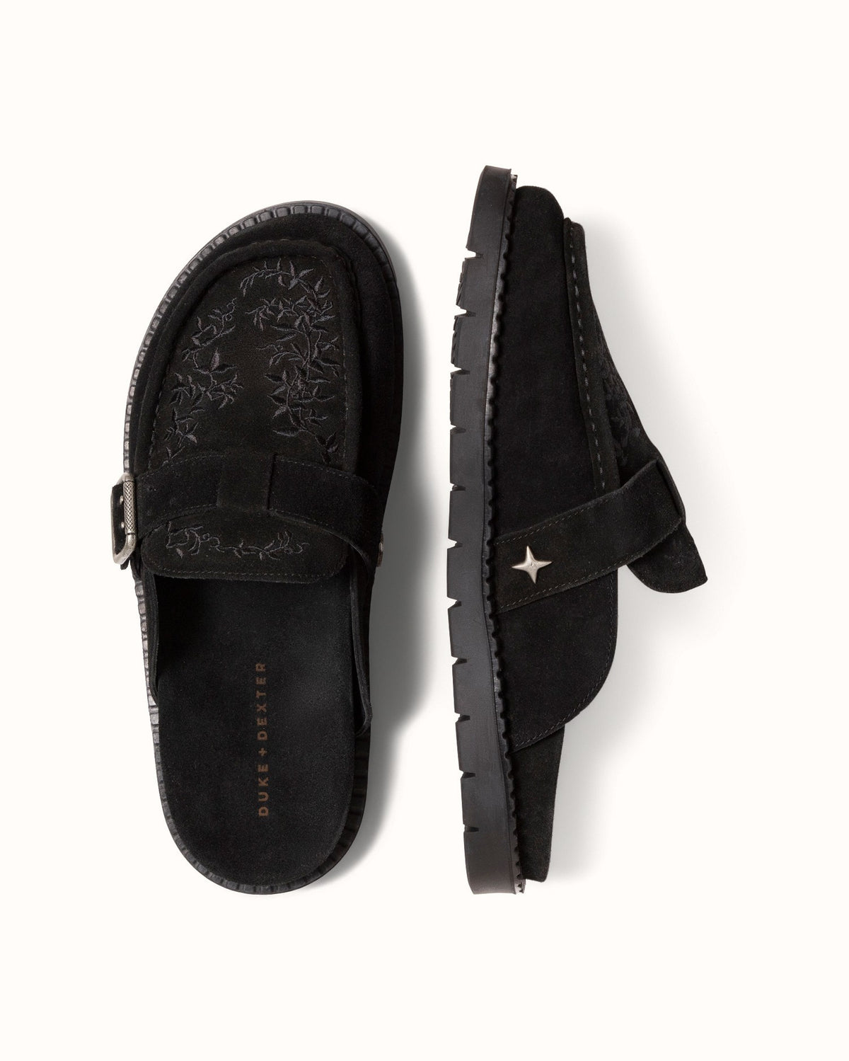 Winston Black Vine Mule - Men's