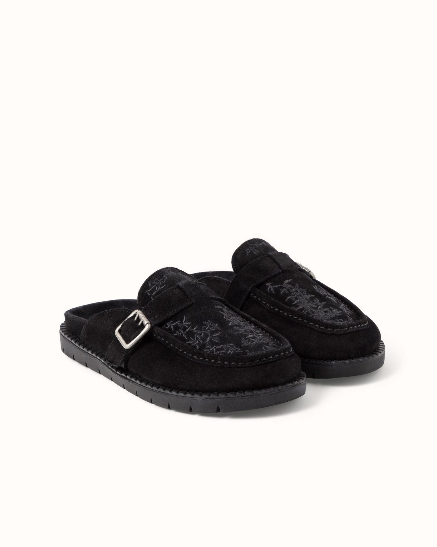 Winston Black Vine Mule - Women's | DUKE + DEXTER
