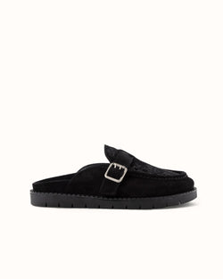 Winston Black Vine Mule - Women's | DUKE + DEXTER