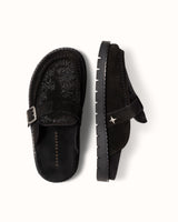 Winston Black Vine Mule - Women's