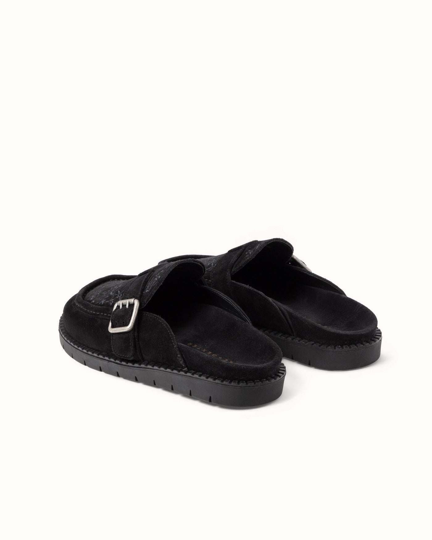 Winston Black Vine Mule - Women's | DUKE + DEXTER