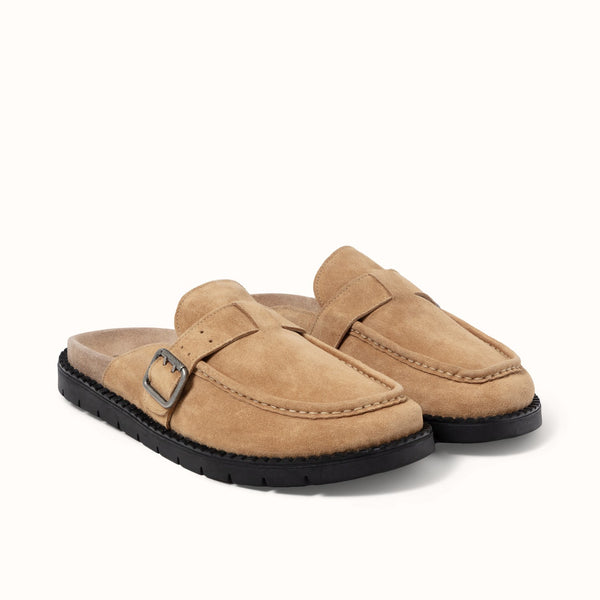 Winston Mocha Suede Mule - Men's